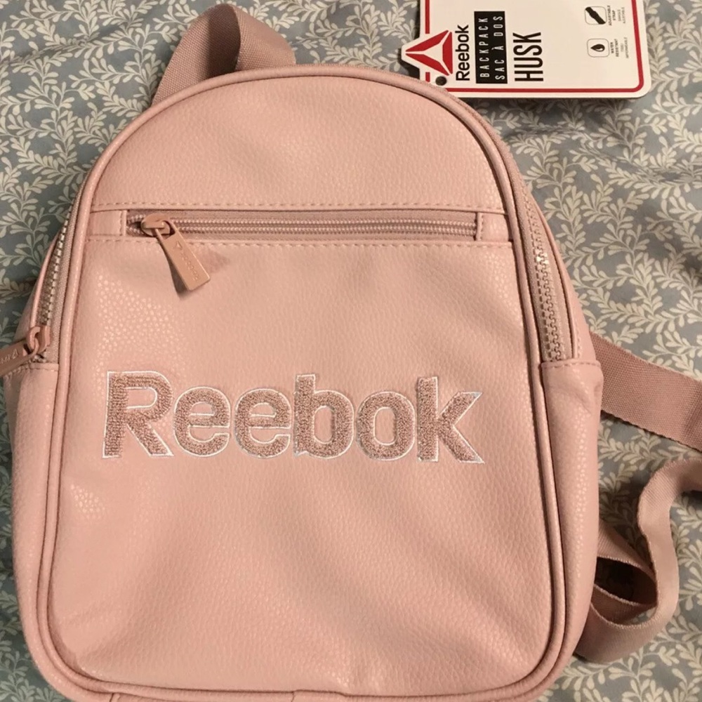 Reebok mini backpack pink NWT